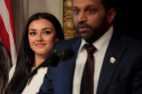 Kash Patel's girlfriend being protected by FBI SWAT agents as security perk