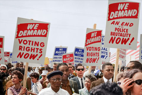 All Roads Lead to the South — National Day of Action for Voting Rights