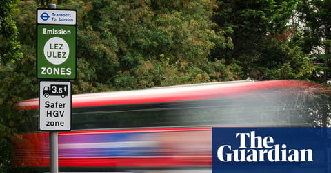 Ulez led to better lung size and function among London children, study finds