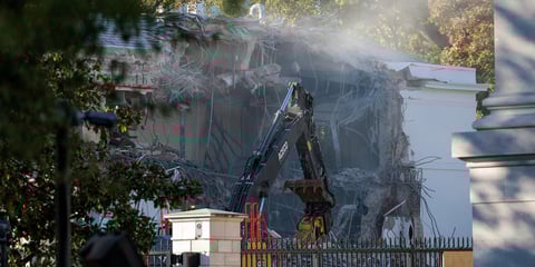 Exclusive | Treasury Tells Employees Not to Share Photos of White House Ballroom Construction