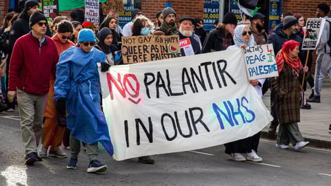 Senior NHS officials warned staff over criticising rollout of Palantir platform