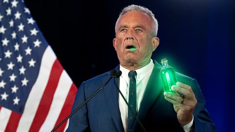 RFK Jr. Mandates All Americans Drink Mysterious Glowing Liquid