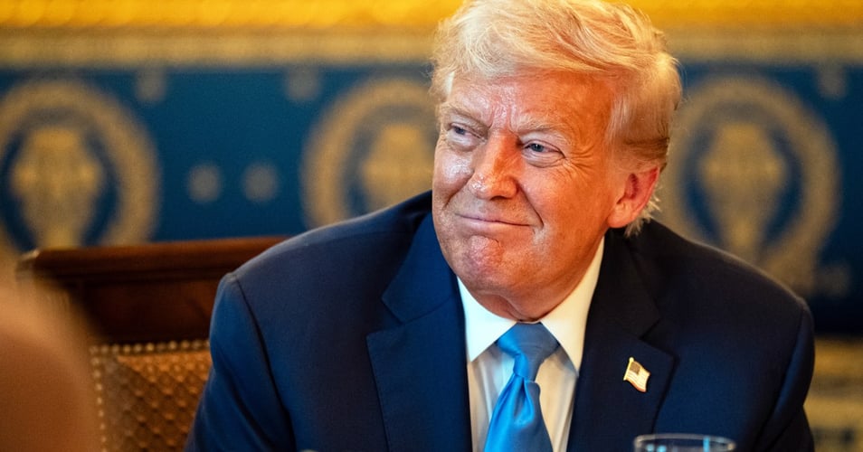 Trump received a Nobel Peace Prize the same way he received a Purple Heart