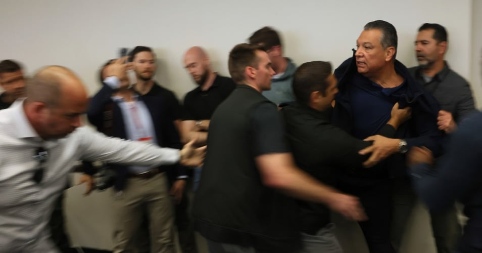 Sen. Padilla pushed to ground, handcuffed for demanding DHS not lie