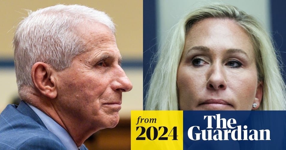 Anthony Fauci says Marjorie Taylor Greene drove death threats against him
