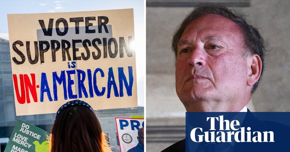 Supreme court’s Voting Rights Act ruling cited misleading data from DoJ