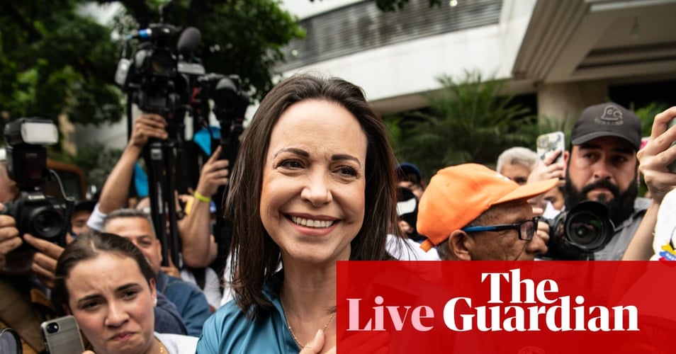 Nobel peace prize 2025 live: María Corina Machado wins for work promoting democratic rights in Venezuela