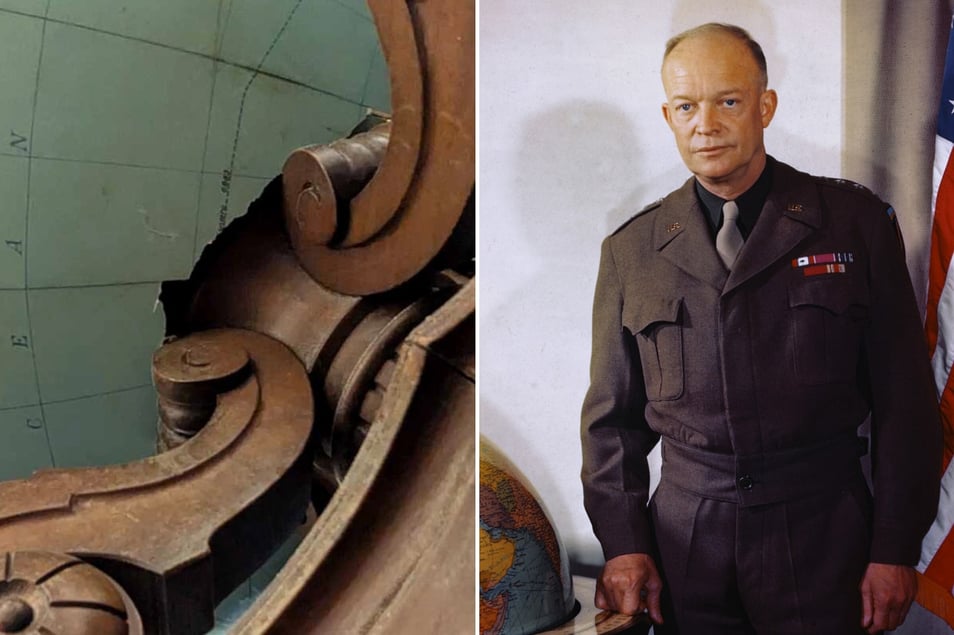 Hegseth wanted Eisenhower’s globe for his office. His staff broke it.