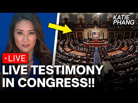 LIVE: Katie Phang TESTIFIES in CONGRESS Over MAJOR Merger